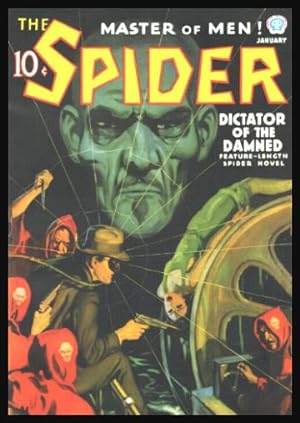 Seller image for THE SPIDER - Master of Men - Volume 10, number 4 - January 1937 for sale by W. Fraser Sandercombe