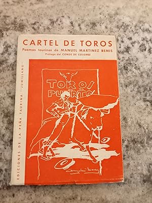 CARTEL DE TOROS. Poemas taurinos