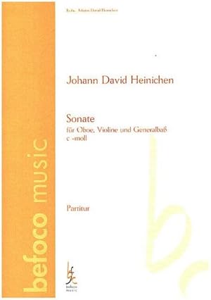 Seller image for Sonate c-Moll fr Oboen, Violine und Bc : Partitur und Stimmen for sale by Smartbuy