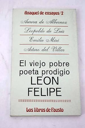 Imagen del vendedor de Len Felipe a la venta por Alcan Libros