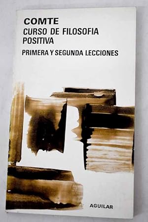 Seller image for Curso de filosofa positiva for sale by Alcan Libros