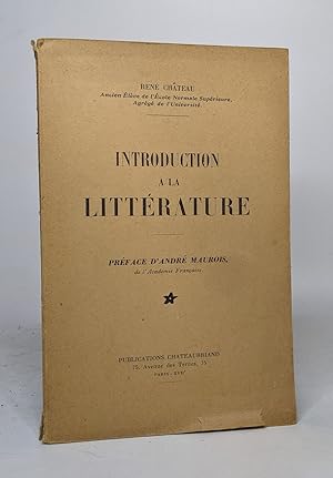 Imagen del vendedor de Introduction  la littrature a la venta por crealivres