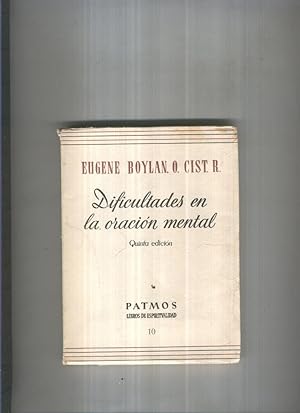 Seller image for DIFICULTADES EN LA ORACION MENTAL for sale by Librovicios
