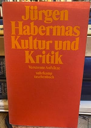 Bild des Verkufers fr Kultur und Kritik. Verstreute Aufstze. (st 125) zum Verkauf von Antiquariat Thomas Nonnenmacher