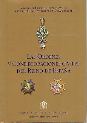 Las órdenes y condecoraciones civiles del Reino de España