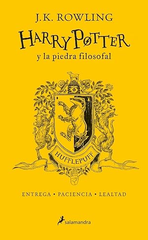 Imagen del vendedor de HARRY POTTER Y LA PIEDRA FILOSOFAL N 1 / EDICIN HUFFLEPUFF. ENTREGA PACIENCIA LEALTAD. EDICION DEL 20 ANIVERSARIO a la venta por Librera Smile Books