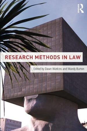 Immagine del venditore per Research Methods in Law venduto da WeBuyBooks