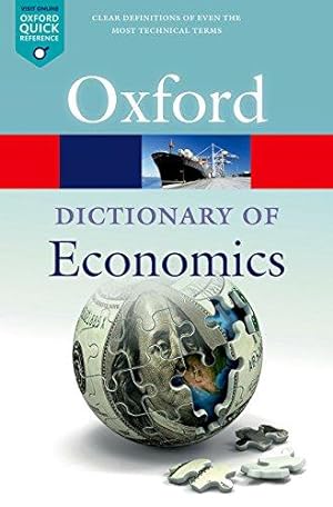 Seller image for A Dictionary of Economics (Oxford Quick Reference) for sale by WeBuyBooks