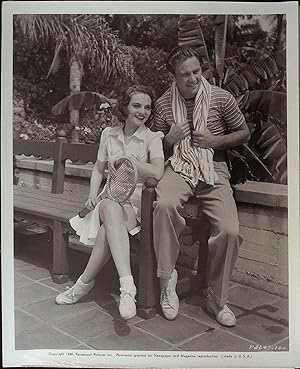Bild des Verkufers fr Those were the Days 8 x 10 Still 1940 William Holden, Jean Cagney Between Sets! zum Verkauf von AcornBooksNH