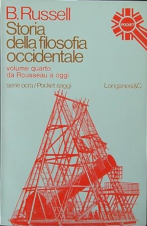 Bild des Verkufers fr Storia della filosofia occidentale vol. 4 zum Verkauf von Librodifaccia