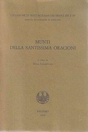 Muniti della santissima oracioni