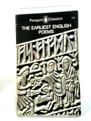 Imagen del vendedor de The Earliest English Poems a la venta por World of Rare Books