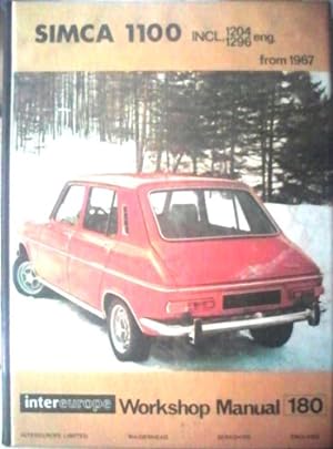 Seller image for Simca 1100 Workshop Manual for sale by WeBuyBooks