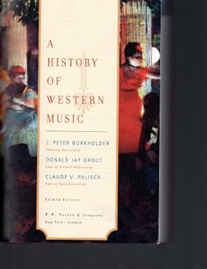 Seller image for A History of Western Music for sale by WeBuyBooks