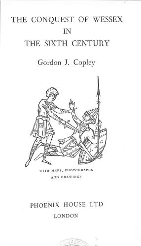 Seller image for The Conquest of Wessex in the Sixth Century for sale by WeBuyBooks