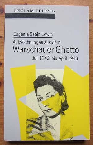 Bild des Verkufers fr Aufzeichnungen aus dem Warschauer Ghetto. Juli 1942 bis April 1943. zum Verkauf von Antiquariat Roland Ggler