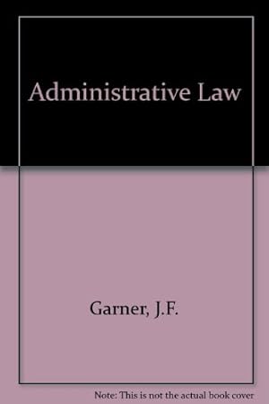 Immagine del venditore per Administrative Law venduto da WeBuyBooks