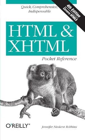 Bild des Verkufers fr HTML and XHTML Pocket Reference 4e zum Verkauf von WeBuyBooks