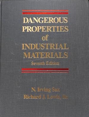 Bild des Verkufers fr Dangerous Properties of Industrial Materials zum Verkauf von WeBuyBooks