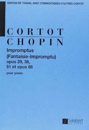 Bild des Verkufers fr IMPROMPTUS (FANTAISIE-IMPROMPTU), OP. 29, 36, 51 PIANO zum Verkauf von WeBuyBooks