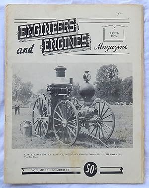 Image du vendeur pour Engineers and Engines Magazine April 1965 Volume 10 Number 12 mis en vente par Argyl Houser, Bookseller