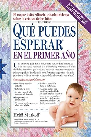 Immagine del venditore per Que Puedes Esperar En El Primer Ano = What You Can Expect the First Year [Spanish] venduto da -OnTimeBooks-