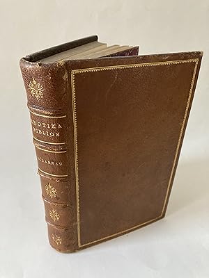 Immagine del venditore per Erotika biblion. dition Revue et corrige sur l'dition originale de 1783 venduto da Xavier Pollet