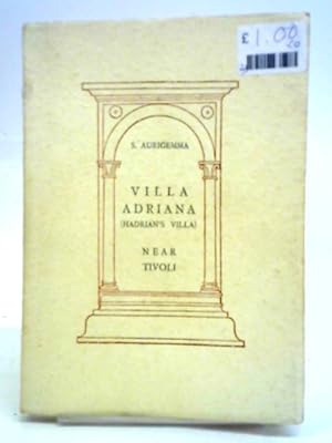 Bild des Verkufers fr Villa Adriana (Hadrain's Villa) Near Tivoli zum Verkauf von World of Rare Books