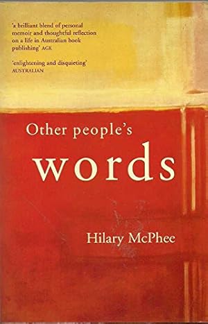 Seller image for Other People's Words for sale by WeBuyBooks 2