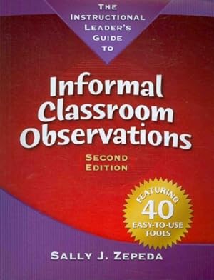Seller image for The Instructional Leader's Guide to Informal Classroom Observations for sale by ICTBooks