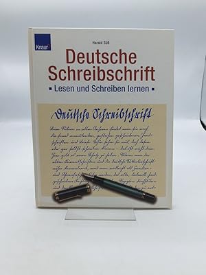 Bild des Verkufers fr Deutsche Schreibschrift. Lesen und Schreiben lernen. Lehrbuch. zum Verkauf von Antiquariat Bcherwurm