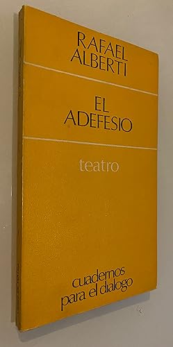Seller image for El adefesio for sale by Nk Libros