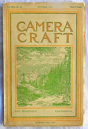 Bild des Verkufers fr Camera Craft October 1923 Volume XXX Number 10 zum Verkauf von Argyl Houser, Bookseller