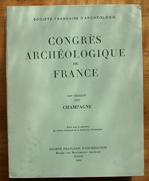 Congrès archéologique de France - 135>e session de 1977 - Champagne