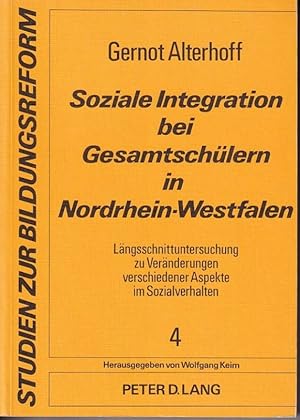 Bild des Verkufers fr Soziale Integration bei Gesamtschlern in Nordrhein-Westfalen zum Verkauf von Clivia Mueller