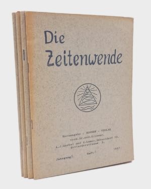 Die Zeitenwende, Heft 1-4 (in 4 Heften), Jahrgang 2.