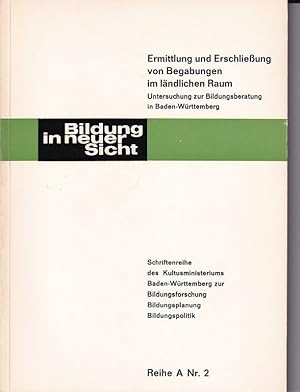 Bild des Verkufers fr Ermittlung und Erschlieung von Begabungen im lndlichen Raum zum Verkauf von Clivia Mueller