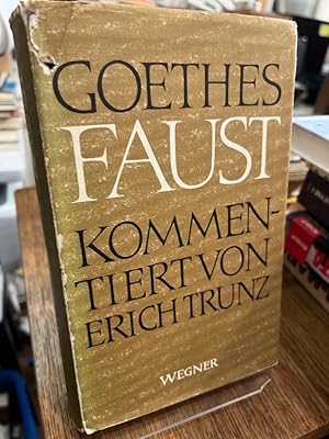 Bild des Verkufers fr Faust. Der Tragdie 1. und 2. Teil. Urfaust. Kommentiert von Erich Trunz. zum Verkauf von Altstadt-Antiquariat Nowicki-Hecht UG