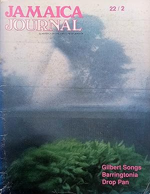 Jamaica Journal: Quaterly Of The Institute Of Jamaica, May-July 1989, Vol.22 No.2