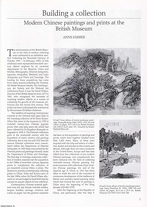 Seller image for Modern Chinese Paintings and Prints at the British Museum. An original article from Apollo, International Magazine of the Arts, 1994. for sale by Cosmo Books