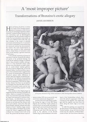 Seller image for Transformations of Bronzino's Erotic Allegory. An original article from Apollo, International Magazine of the Arts, 1994. for sale by Cosmo Books