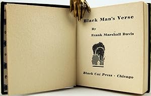 Seller image for Black Man's Verse for sale by Bromer Booksellers, Inc., ABAA