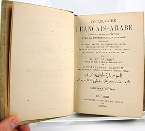 Vocabulaire Français-Arabe (Dialecte Vulgaire de l'Egypte)