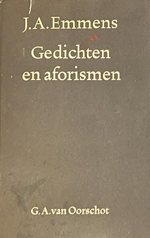 Image du vendeur pour Gedichten en aforismen (Verzameld werk deel 1) mis en vente par Antiquariaat Schot