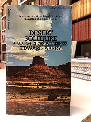 Seller image for Desert Solitaire. A Season in the Wilderness for sale by The Odd Book  (ABAC, ILAB)