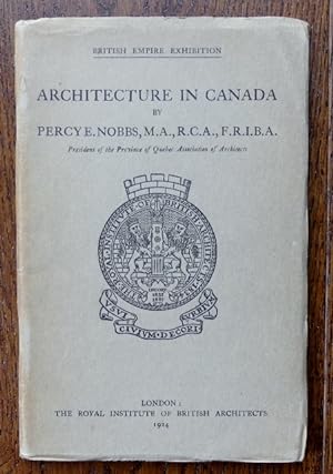 Seller image for ARCHITECTURE IN CANADA. for sale by Capricorn Books