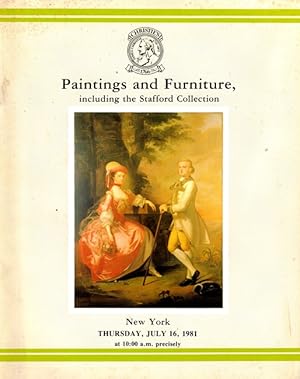 Paintings and Furniture, including the Stafford Collection