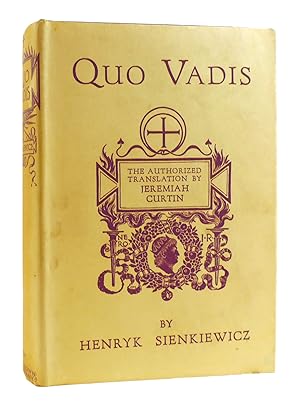 Image du vendeur pour QUO VADIS mis en vente par Rare Book Cellar