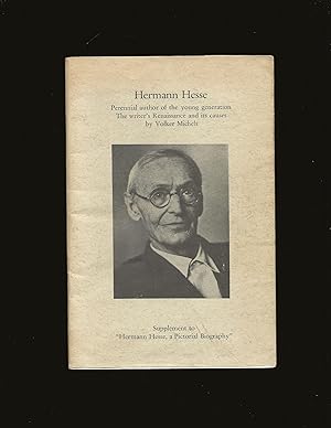 Hermann Hesse: Perennial author of the young Generation: The writer's Renaissance and its causes ...