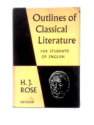 Seller image for Outlines of Classical Literature for sale by World of Rare Books